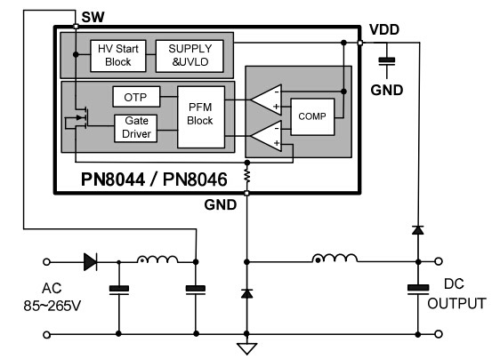 PN8044/PN8046电路图