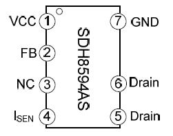 SDH8594AS管脚排列图