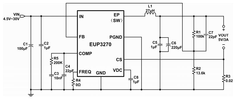 eup3270应用电路