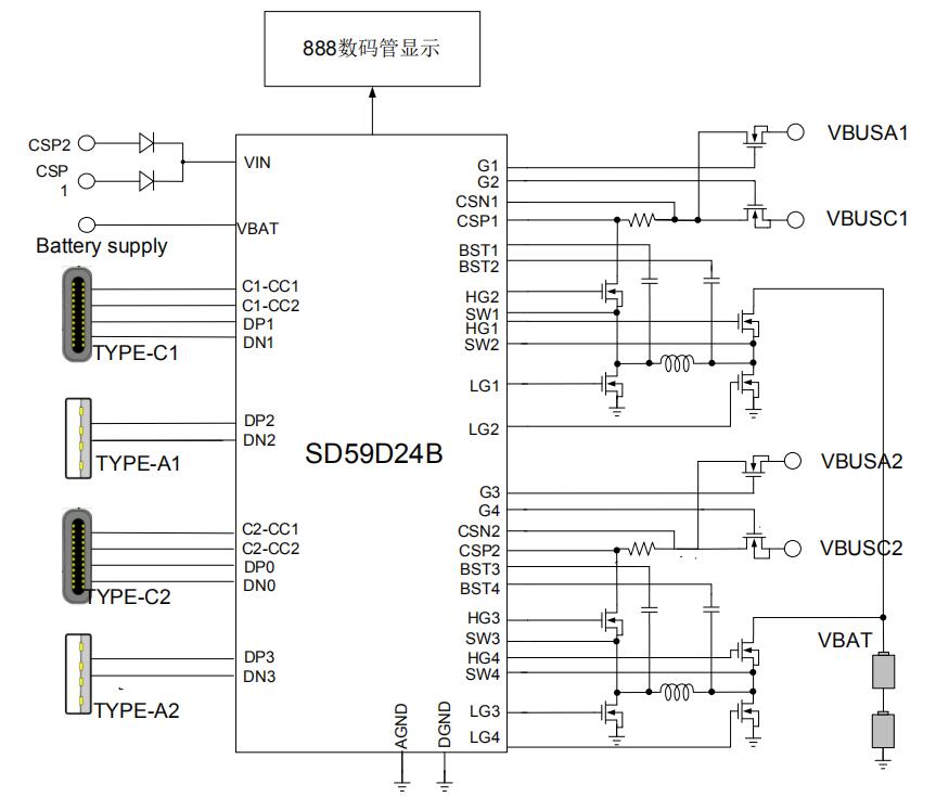 SD59D24B应用电路图