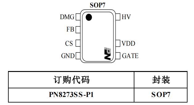 PN8273芯片封装/管脚定义